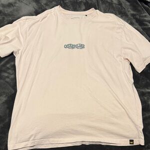 Caterpillar Men's Light Pink Short Sleeve Tee